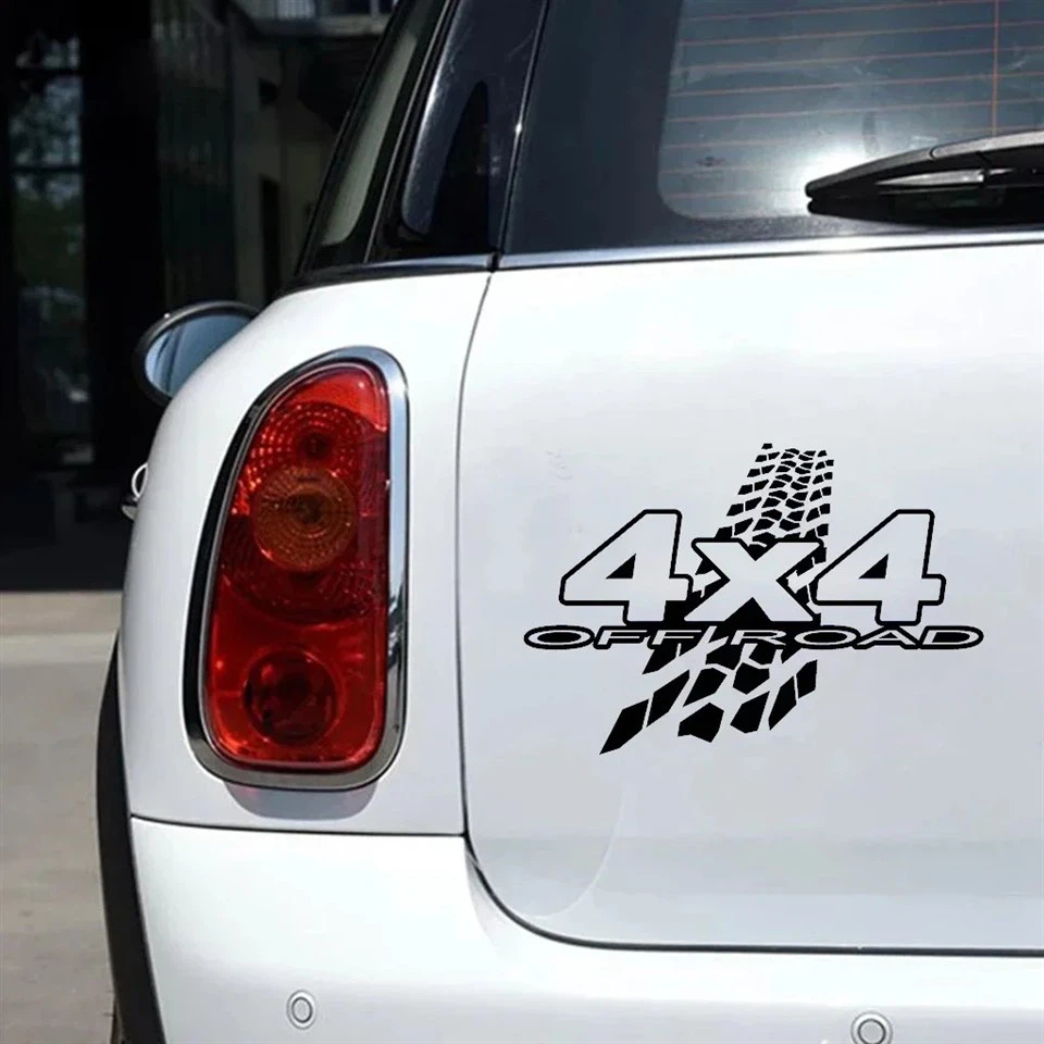 3D 4x4 Off Road Mud Sticker